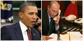 putin- obama teleffun